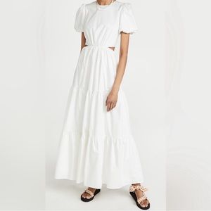 NWT Wayf cutout maxi dress size S